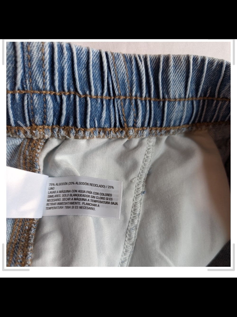 Universal Thread Women mid-rise Denim Beach Shorts Size M - Picture 6 of 7